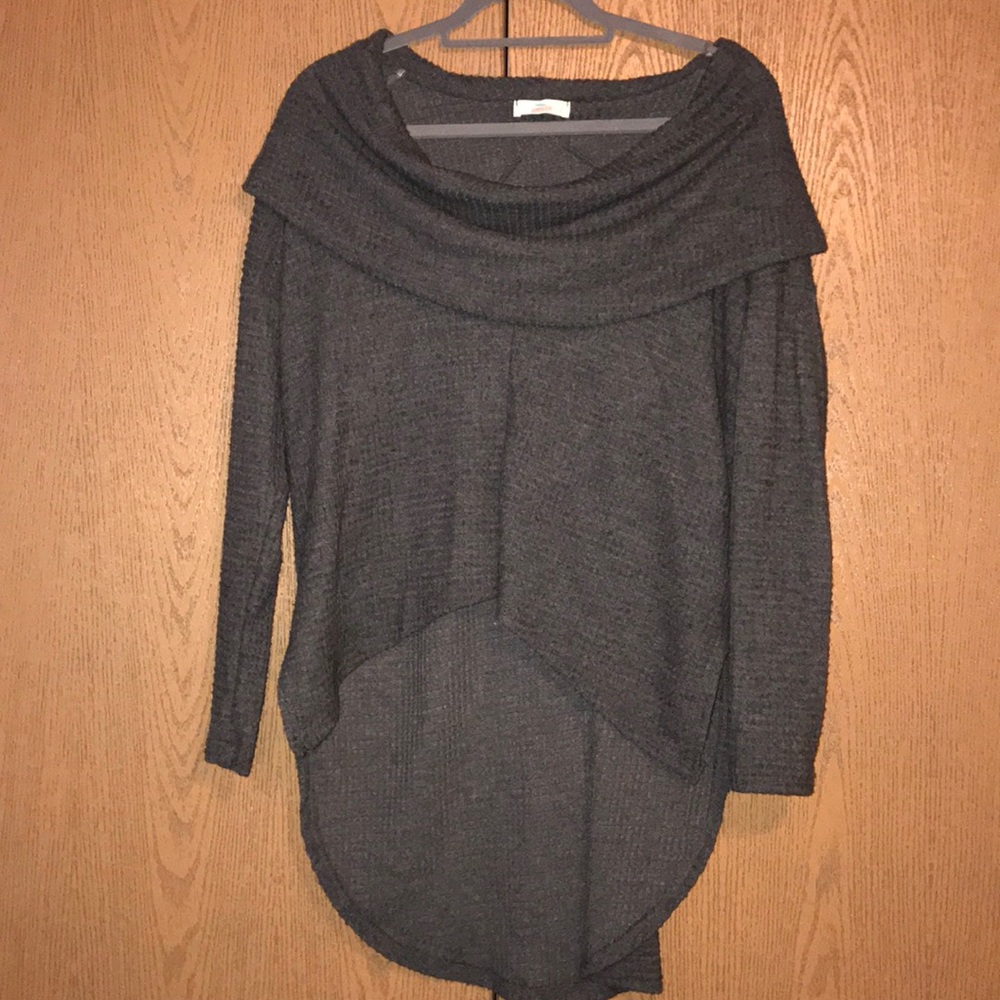 Off shoulder sweater